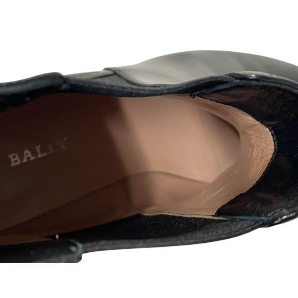 美品 バリー BALLY サイドゴアブーツ チェルシーブーツ 厚底