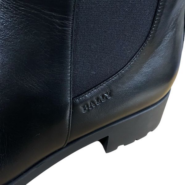 美品 バリー BALLY サイドゴアブーツ チェルシーブーツ 厚底