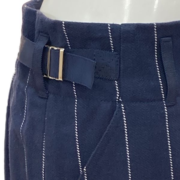 ◇ サカイ sacai マーメイドスカート ピンストライプ 膝下 切り替え