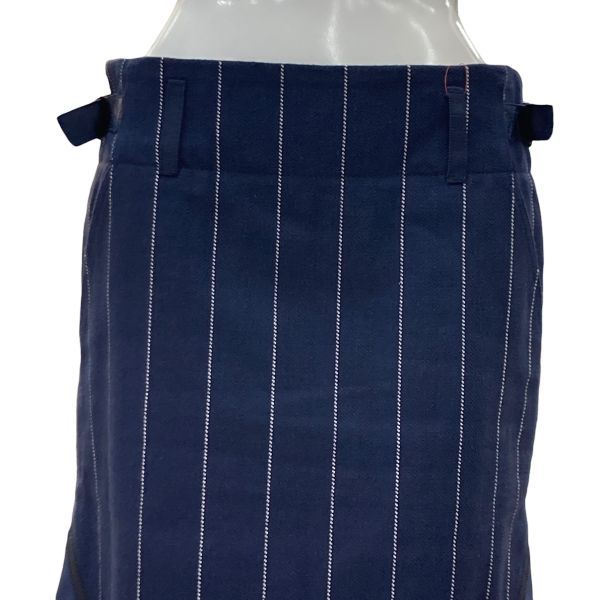 ◇ サカイ sacai マーメイドスカート ピンストライプ 膝下 切り替え