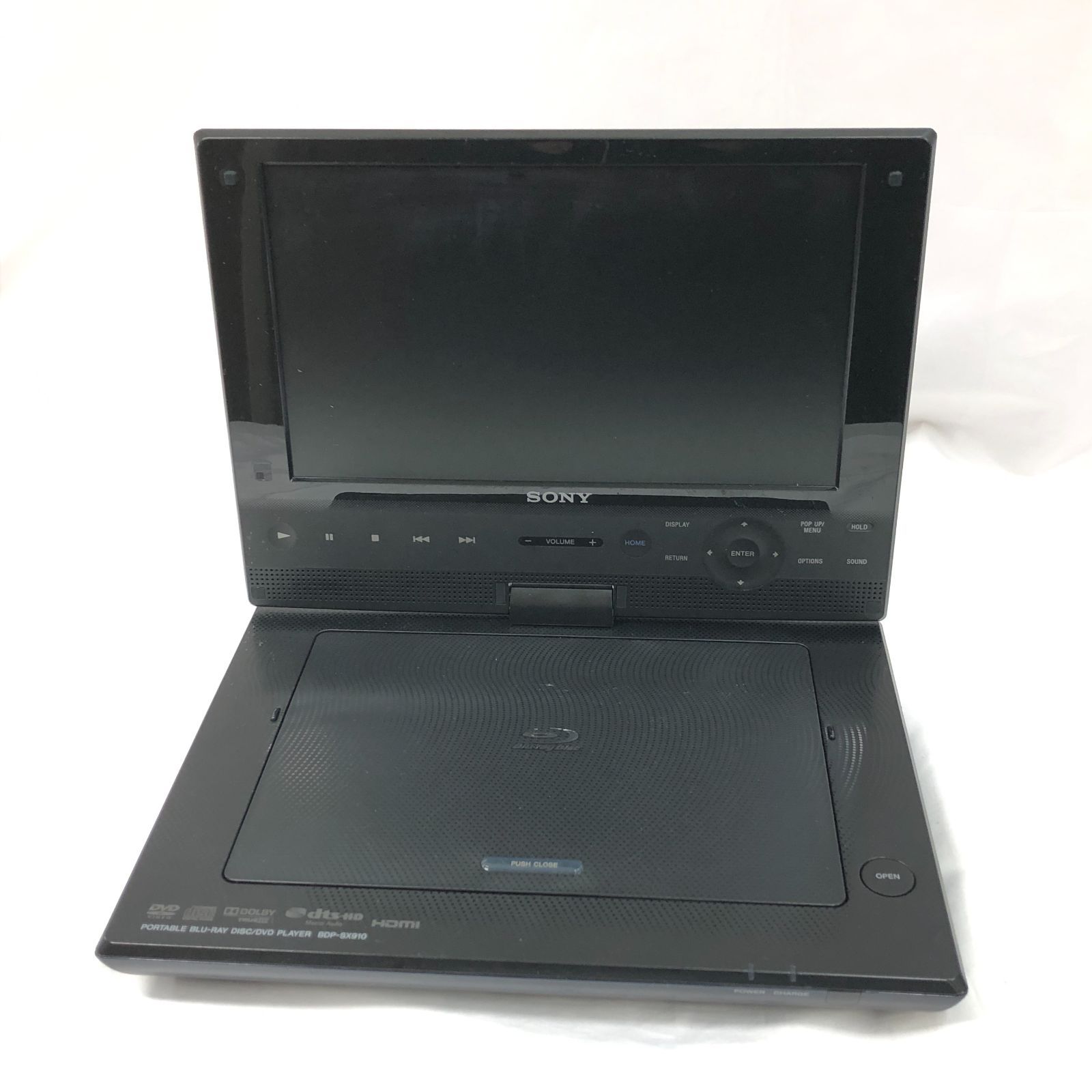 ジャンク】SONY ソニー 9V型 ポータブルブルーレイプレーヤー/DVD 