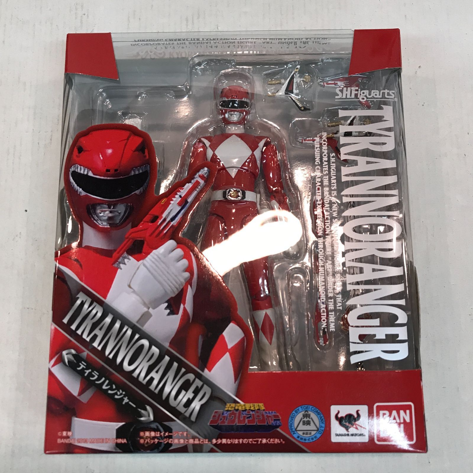 八戸第2-44-11】 S.H.Figuarts 恐竜戦隊 ジュウレンジャー ティラノ 