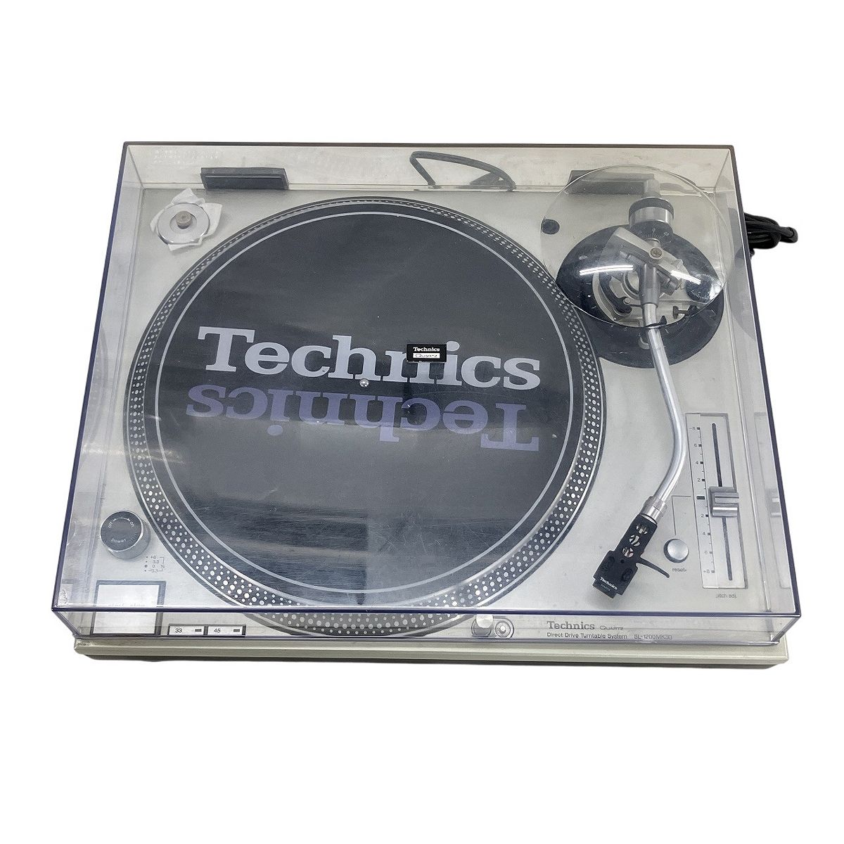 1200 MICROGRAMS LP2枚組　激レア Technics SL-1200MK3D レコード プレーヤー SHURE M447X カートリッジ