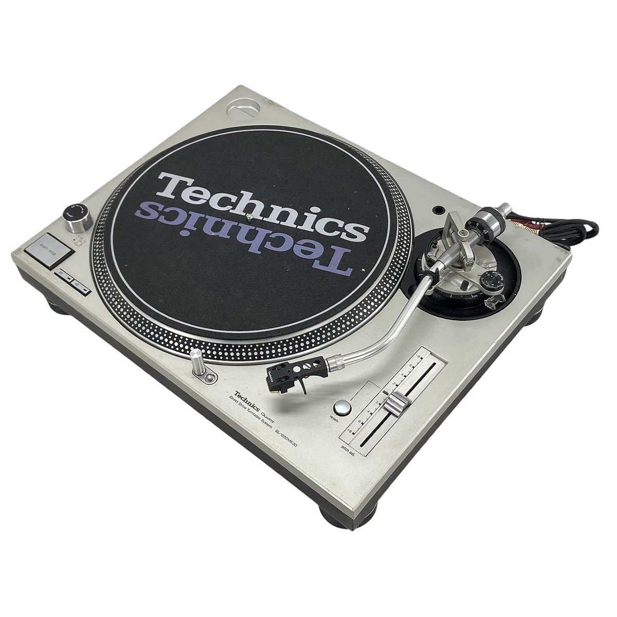 美品 Technics SL-1200MK3D Shure M44-7 Technics SL-1200MK3D レコード プレーヤー SHURE M447X カートリッジ