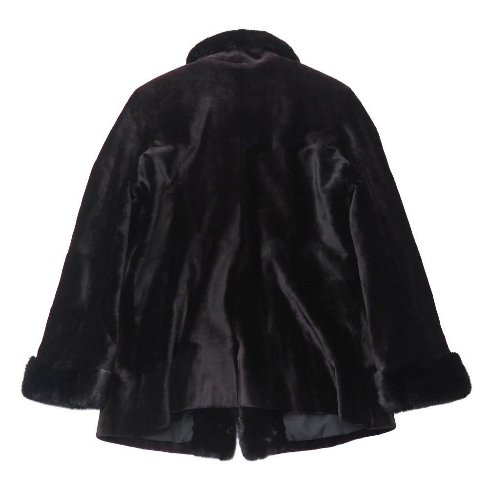 GRE’S　SAGA　MINK　グレ　サガミンク　シェアードミンク　毛皮　コート □美品□GRES × SAGA MINK グレ × サガミンク コート サイズF