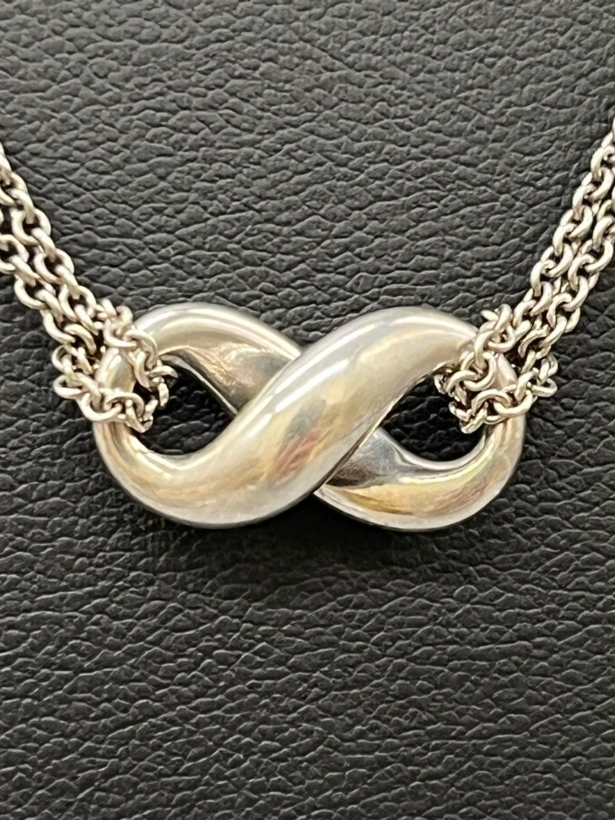 TIFANNY&Co. ティファニー old Tiffany インフィニティ ダブルチェーン