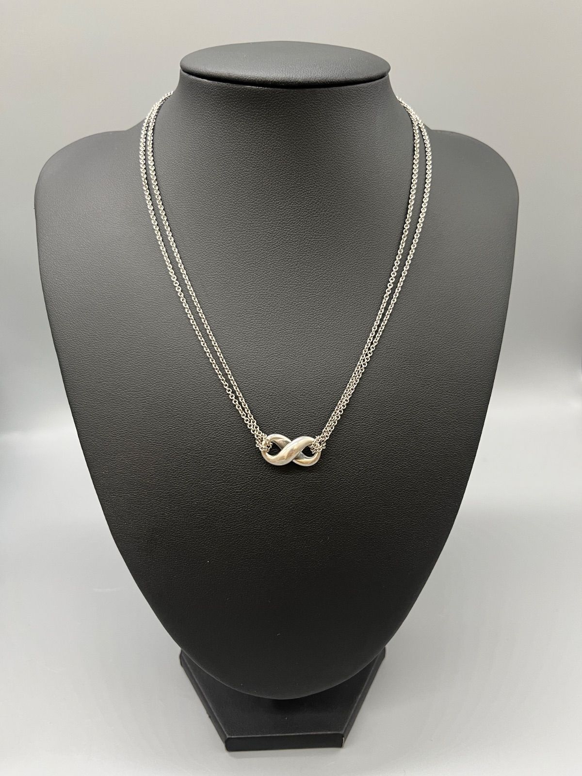 TIFANNY&Co. ティファニー old Tiffany インフィニティ ダブルチェーン