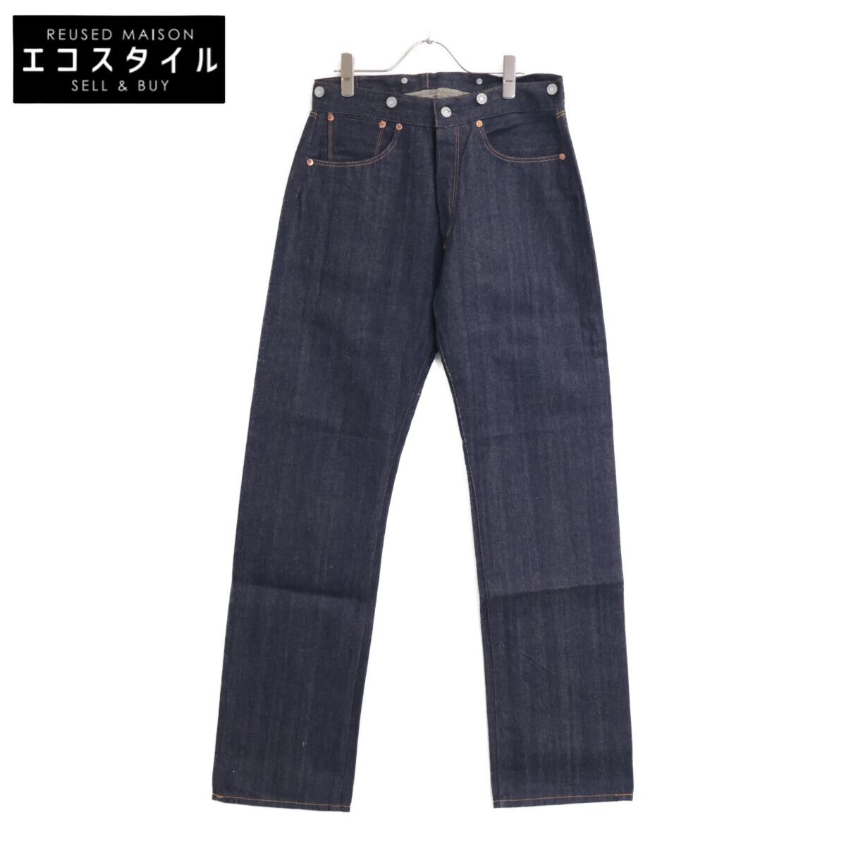 LEVIS 125 1886 モデル 復刻 W34 ワンポケ LEVI'S リーバイス 新品同様 00125-0005 1886年モデル 501XX 初期復刻