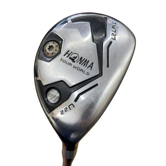 【】 本間ゴルフ TOUR WORLD TW727 22° ユーティリティ UT VIZARD UT85 (フレックスその他) メンズ 男性用 右利き 右用 Cランク ゴルフクラブ