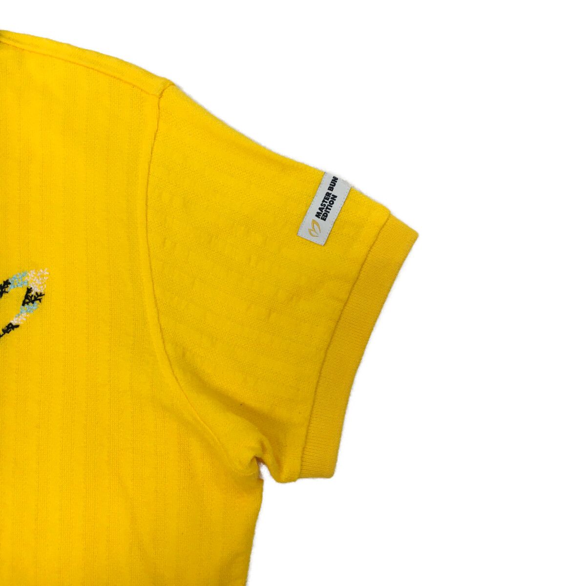 MASTER BUNNY EDITION ポロシャツ イエロー サイズ2 中古 レディース マスターバニーエディション MASTER BUNNY EDITION