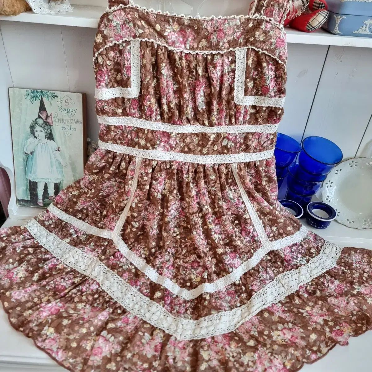 リズリサ チョコ フラワー キャミソール ワンピース - メルカリ