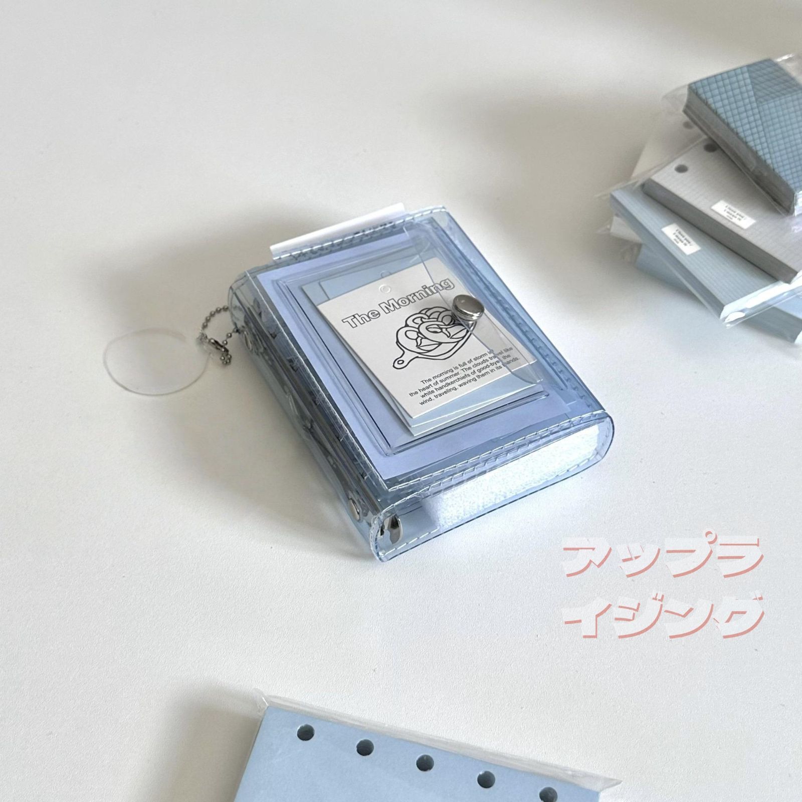 2点セット】M5 システム手帳 リフィル40/80枚 シール帳 トレカ収納