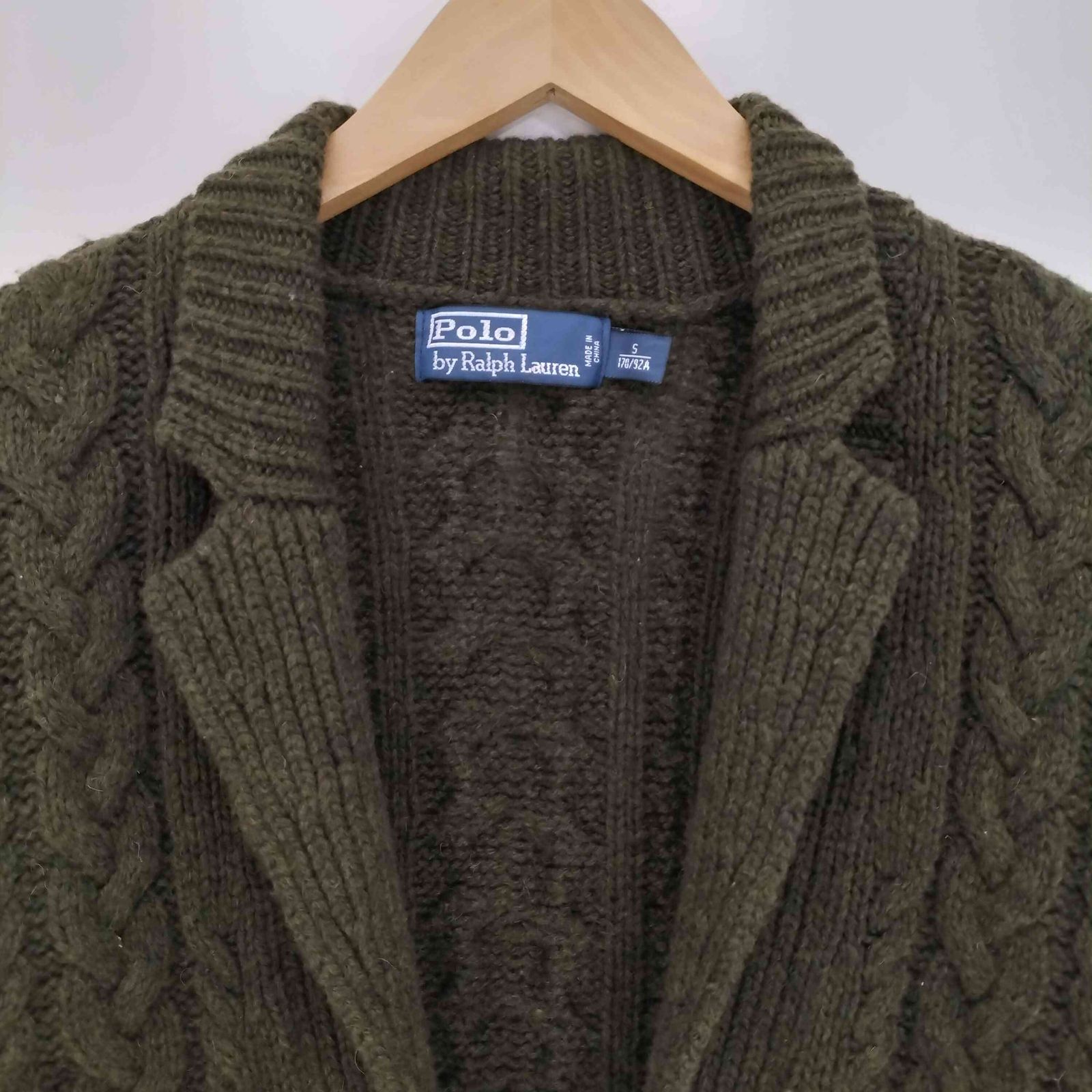 ポロバイラルフローレン Polo by RALPH LAUREN カシミヤ混 クルミ