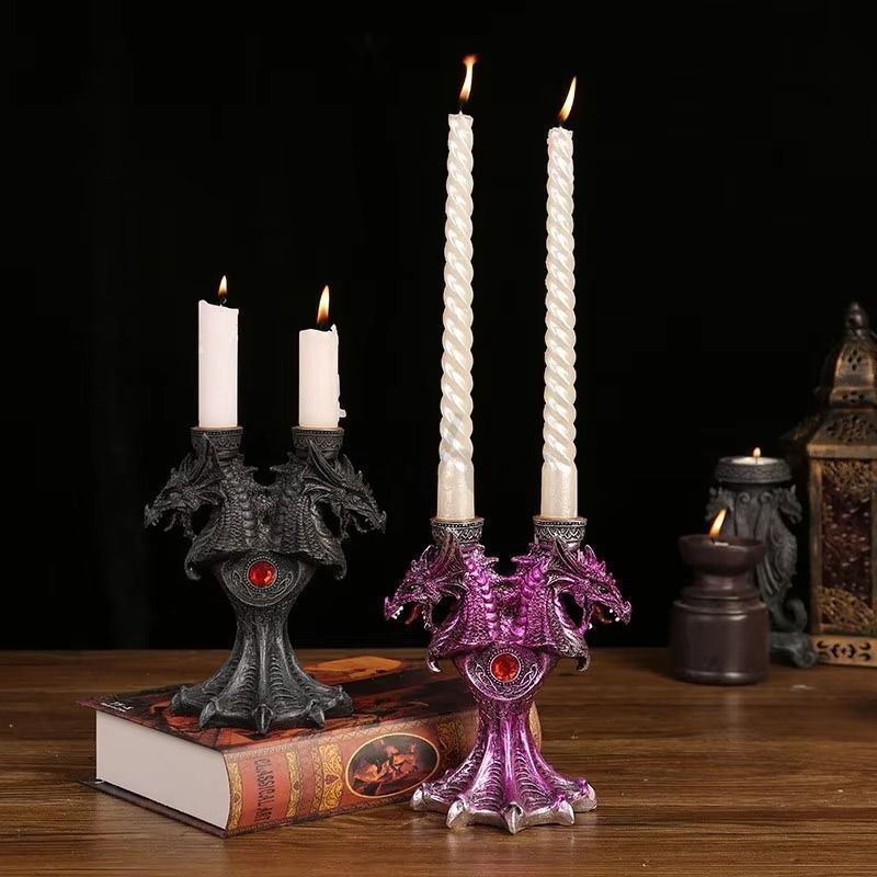 龍の燭台　アンティーク　ドラゴンキャンドルスタンド 龍の燭台 アンティーク ドラゴンキャンドルスタンド 龍の燭台