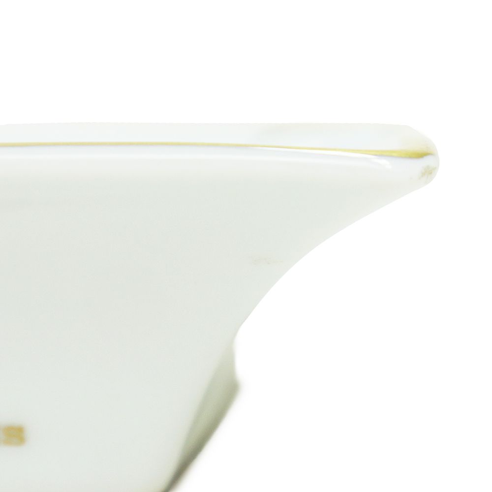 エルメス アッシュトレイ horloger 馬車柄 ポーセリン ホワイト