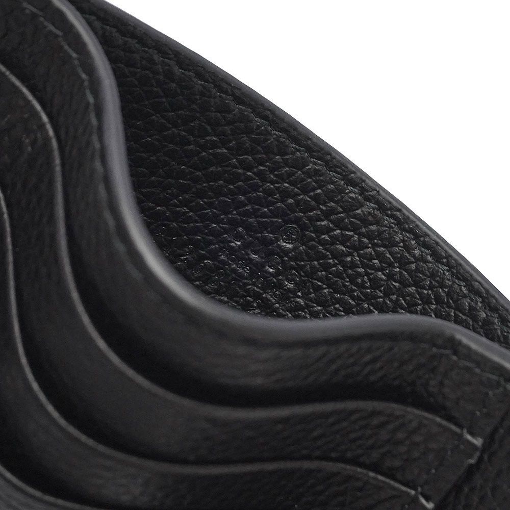 グッチ 812681 ジャンボ GG ブラック カードケース 名刺入れ 定期入れ