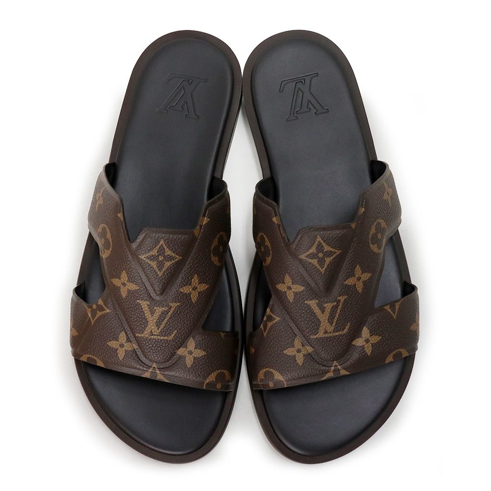 ルイ ヴィトン 1ACRPX LV オアシス ミュール エベヌ ブラウン 茶