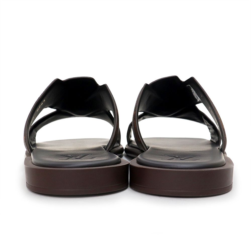 ルイ ヴィトン 1ACRPX LV オアシス ミュール エベヌ ブラウン 茶