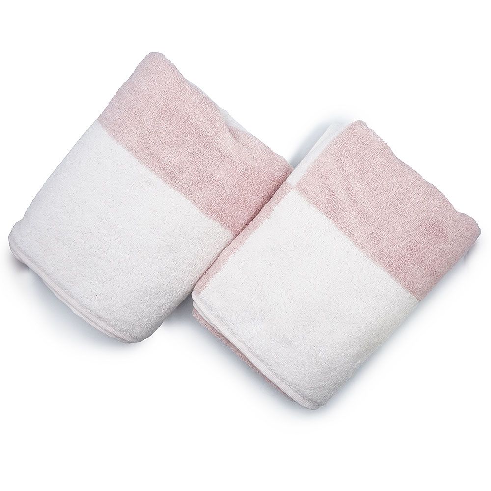 エルメス アヴァロン コットン100％ ローズリラ ピンク ホワイト