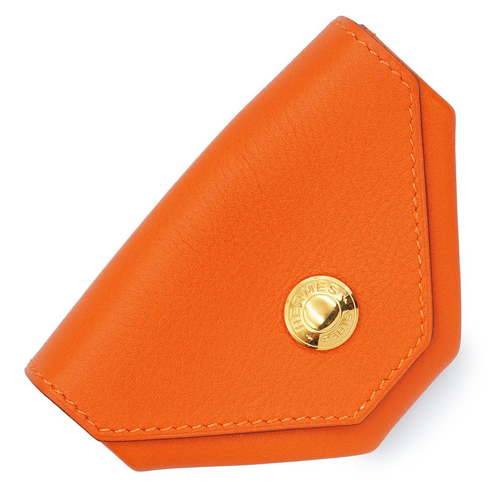 エルメス ル ヴァンキャトル 24 ヴォーガリバー オレンジ □D刻印