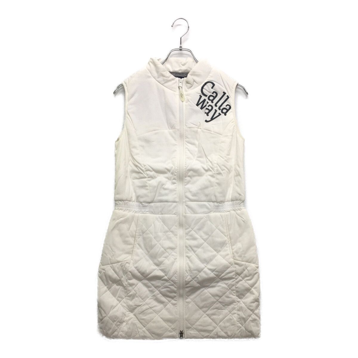 中古 レディース キャロウェイ Callaway ワンピース M 白 ホワイト