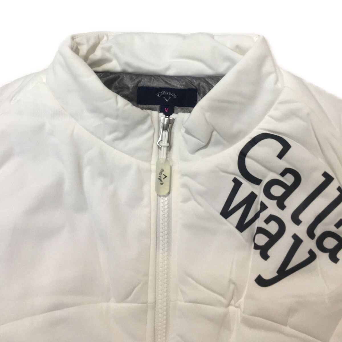 中古 レディース キャロウェイ Callaway ワンピース M 白 ホワイト