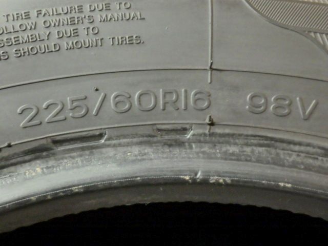 A159】G◇送料無料◇2022年製造 約8部山◇NANKANG RX-615◇225/60R16
