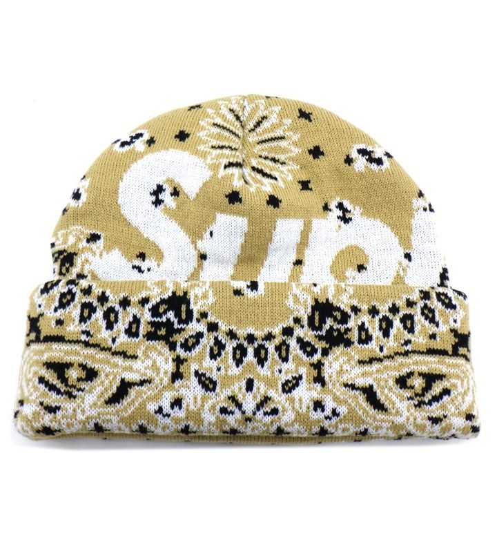 シュプリーム Supreme 24AW 【 Bandana Big Logo Beanie 】 バンダナ