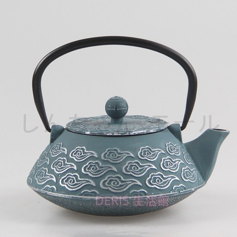 800ml 鉄瓶 鋳鉄ケトル 直火可 南部鉄器 やかん 鉄分補給 鉄器 鋳物