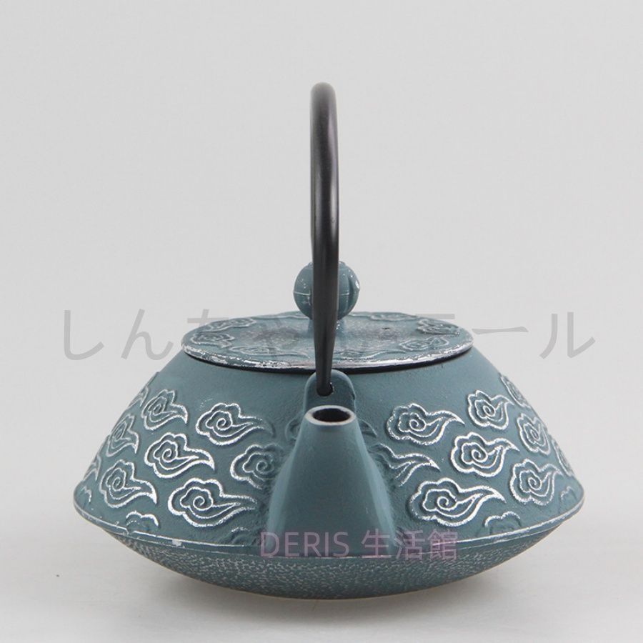 800ml 鉄瓶 鋳鉄ケトル 直火可 南部鉄器 やかん 鉄分補給 鉄器 鋳物