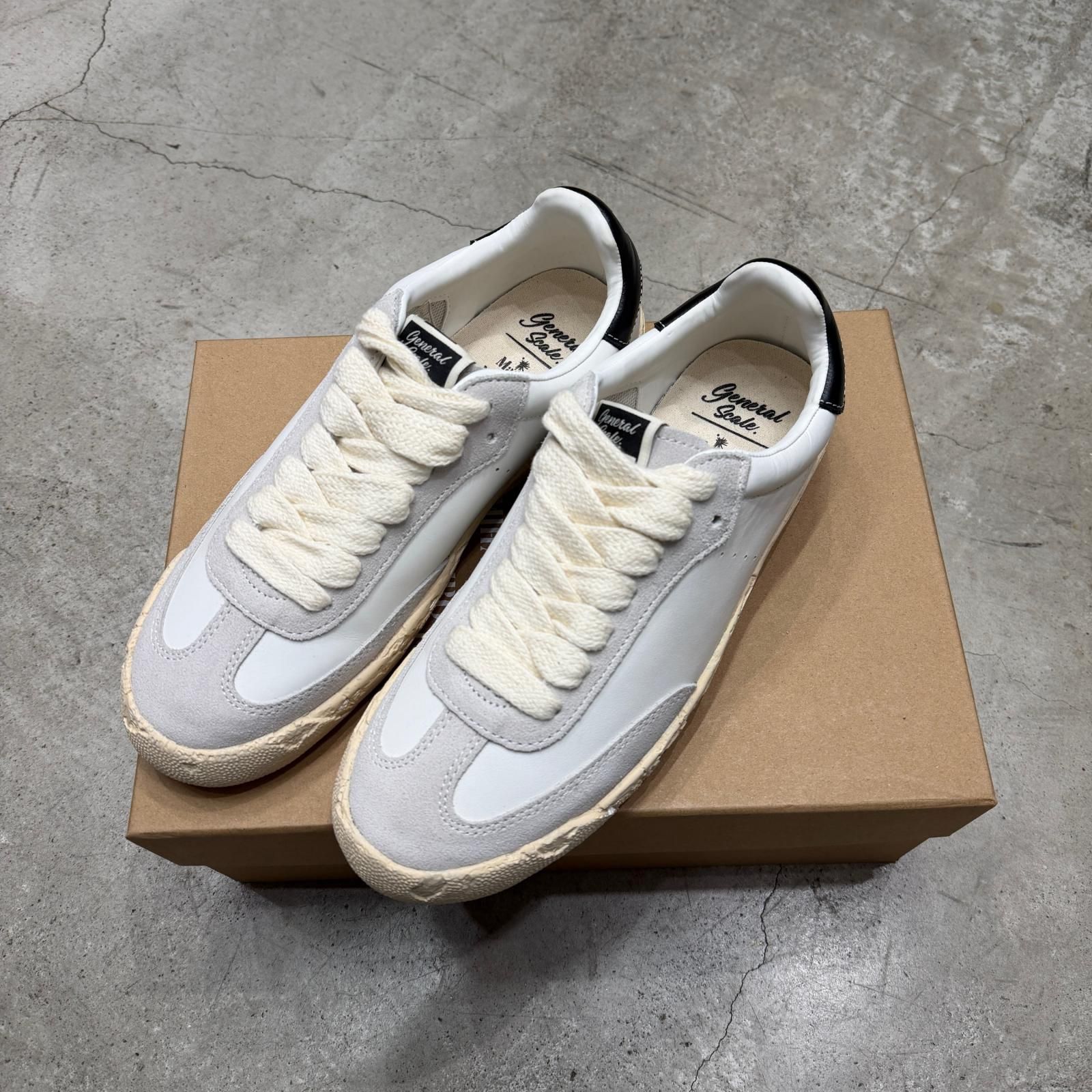 参考上代37400円 未使用 MIHARA YASUHIRO SEINE LEATHER LOW-TOP 