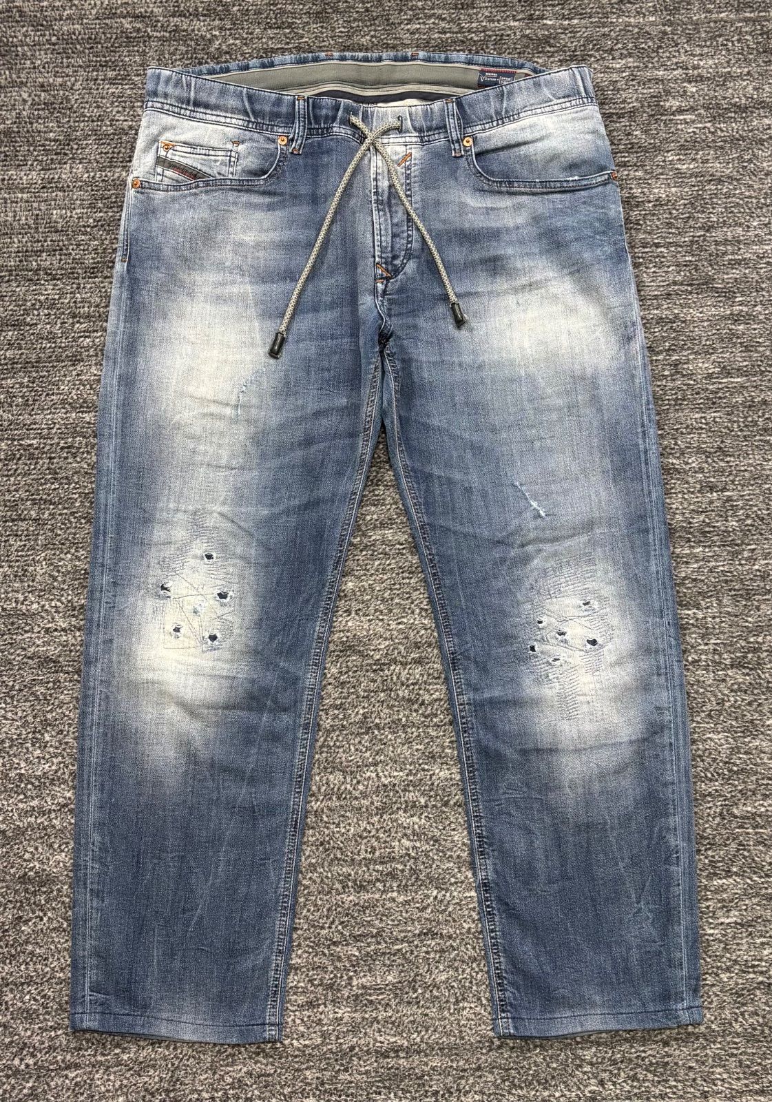 DIESEL RHC Ron Herman WAYKEE スウェットデニムパンツ ダメージ