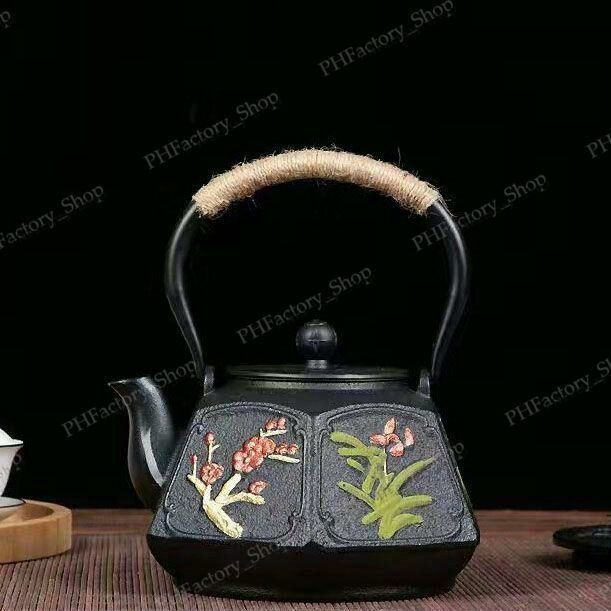 大人気 鋳鉄 茶器 茶道 急須 鉄瓶 鉄器 鉄やかん 茶壺