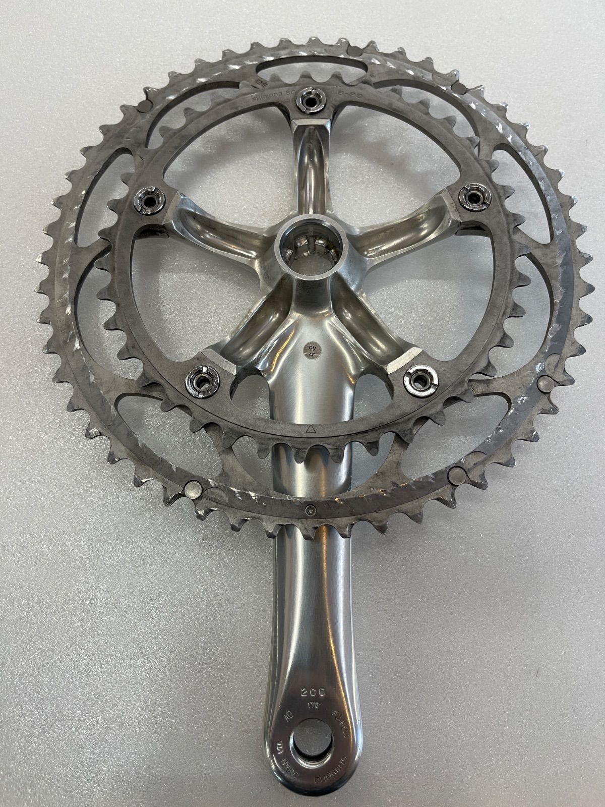 中古】FC-6500クランク9S ダブル52-39T 170 mm オクタリンク - メルカリ