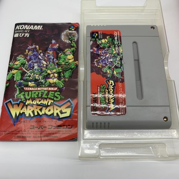  SFC T･M･N･T ﾐｭｰﾀﾝﾄｳｫｰﾘｱｰｽ 91 ソフト スーパーファミコン