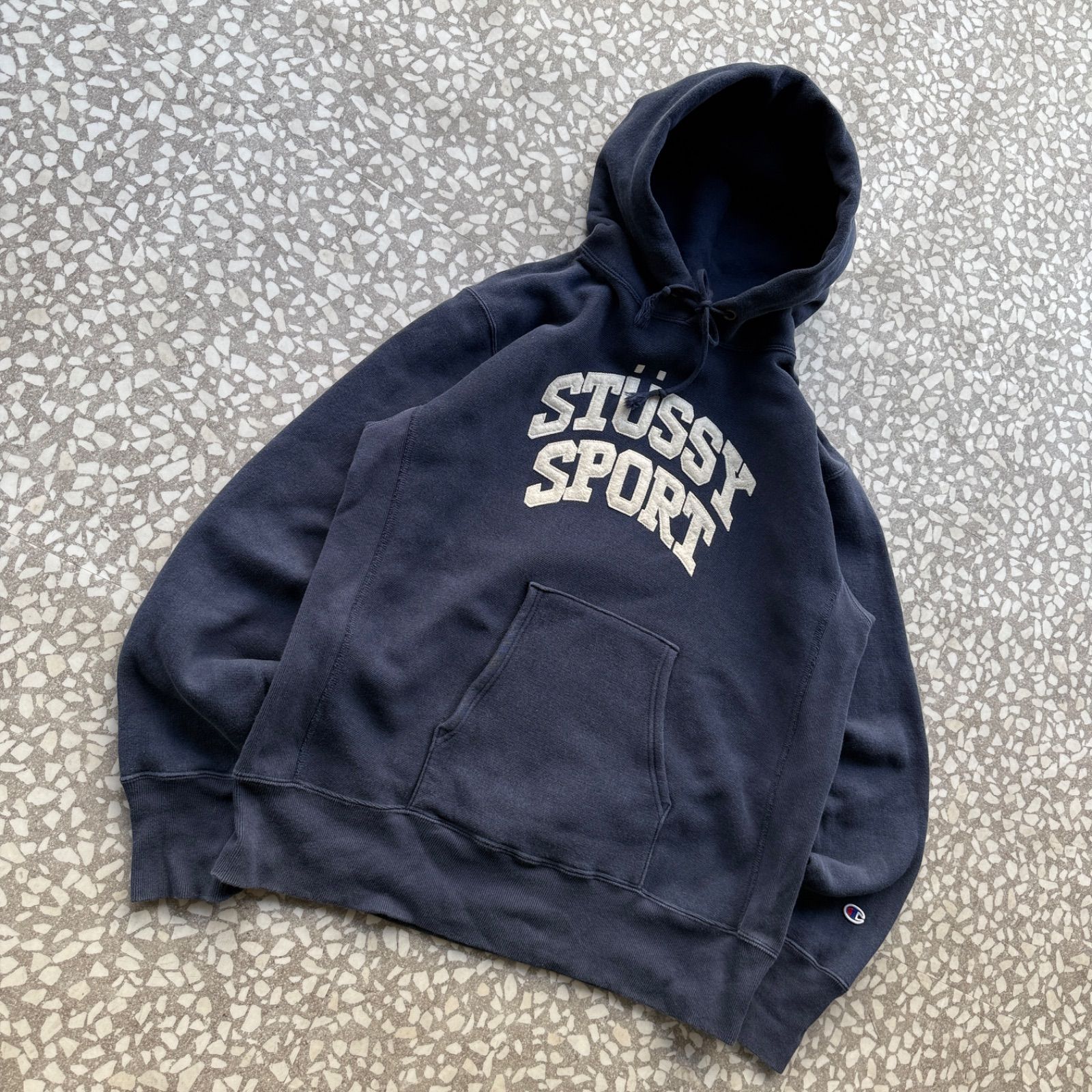 STUSSY SPORT x Champion / REVERSE WEAVE 希少コラボ チャンピオン