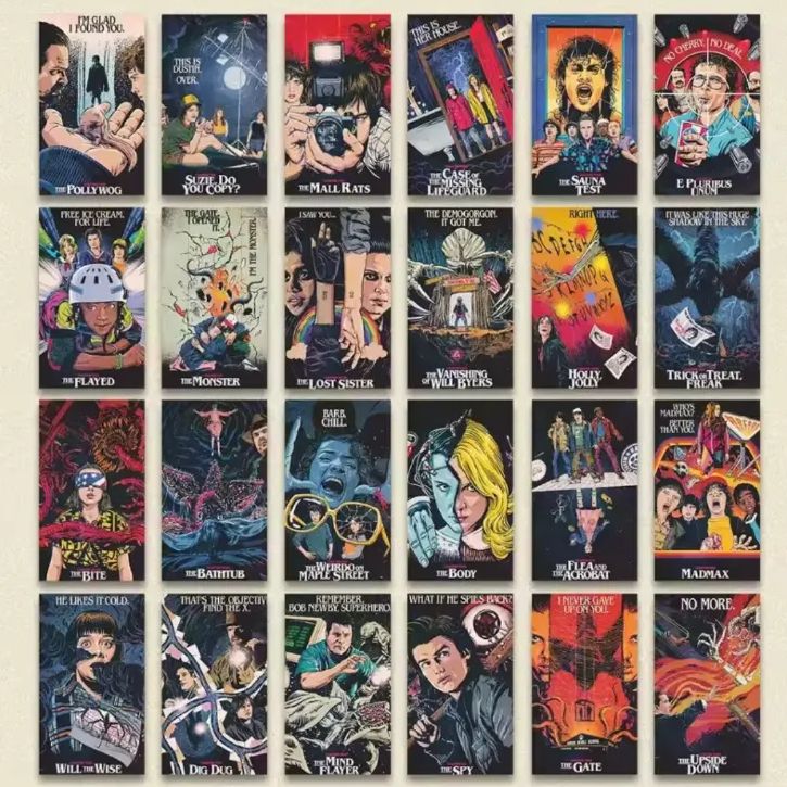 Strangerthings ストレンジャーシングス カード24枚セット - メルカリ