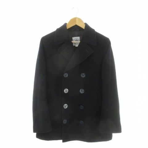 ジェイプレス J.PRESS ピーコート 中綿 160 紺 ネイビー ダブル