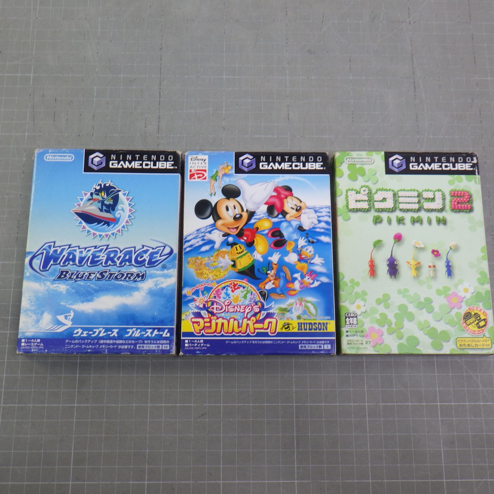 ニンテンドー ゲームキューブ ゲームソフト まとめて3点セット