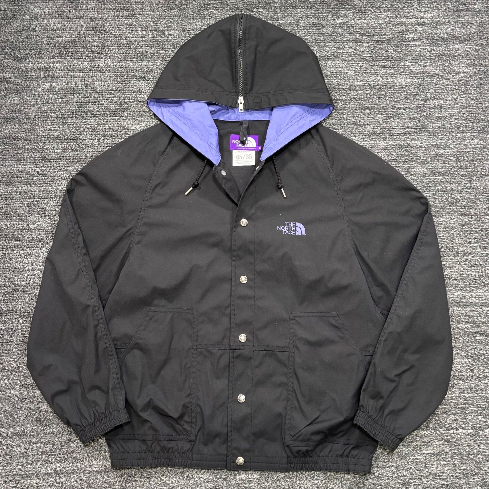 最安値，最新作 極美品 THE NORTH FACE PURPLE LABEL 65/35 HOOD VARSITY