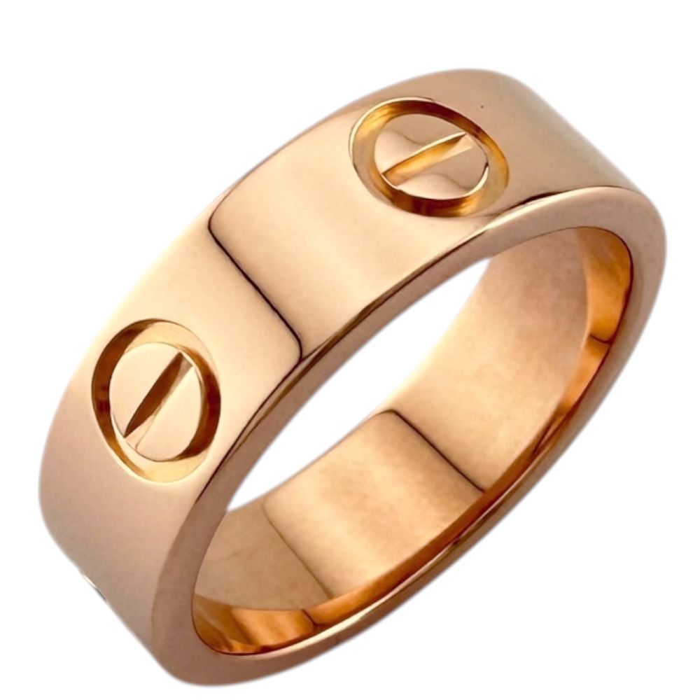 カルティエ ラブ リング 指輪 9号 18金 K18ピンクゴールド レディース