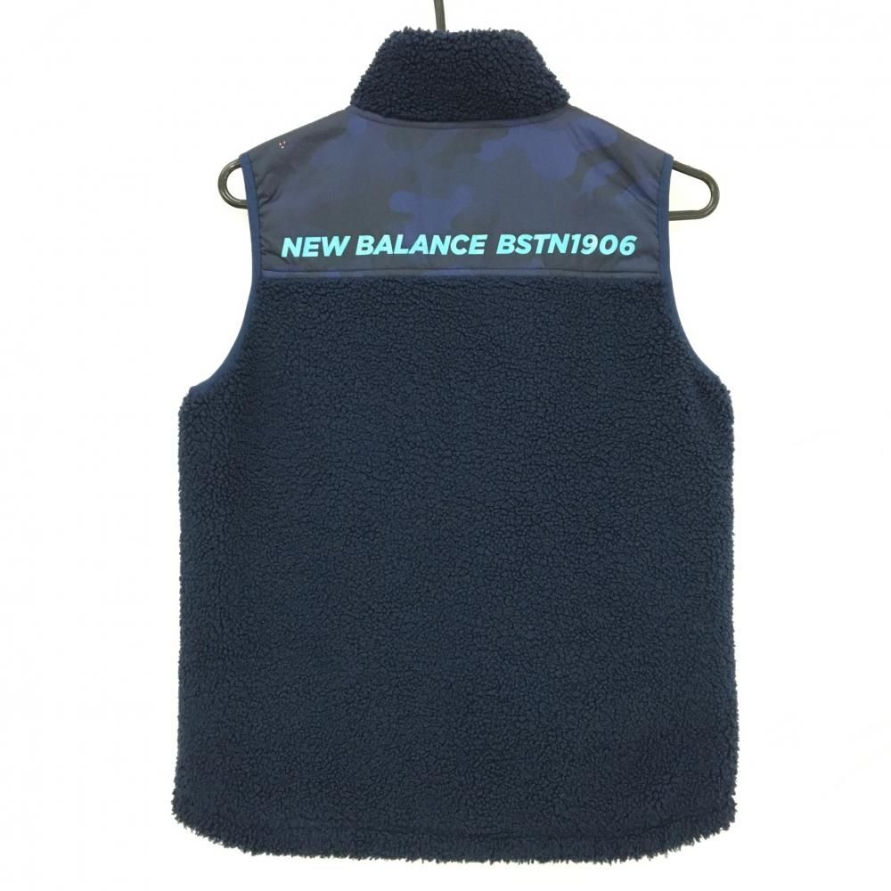 リバーシブルボアジップベスト　ニューバランスゴルフ　サイズS 新品 リバーシブルボアジップベスト ニューバランスゴルフ サイズS 新品
