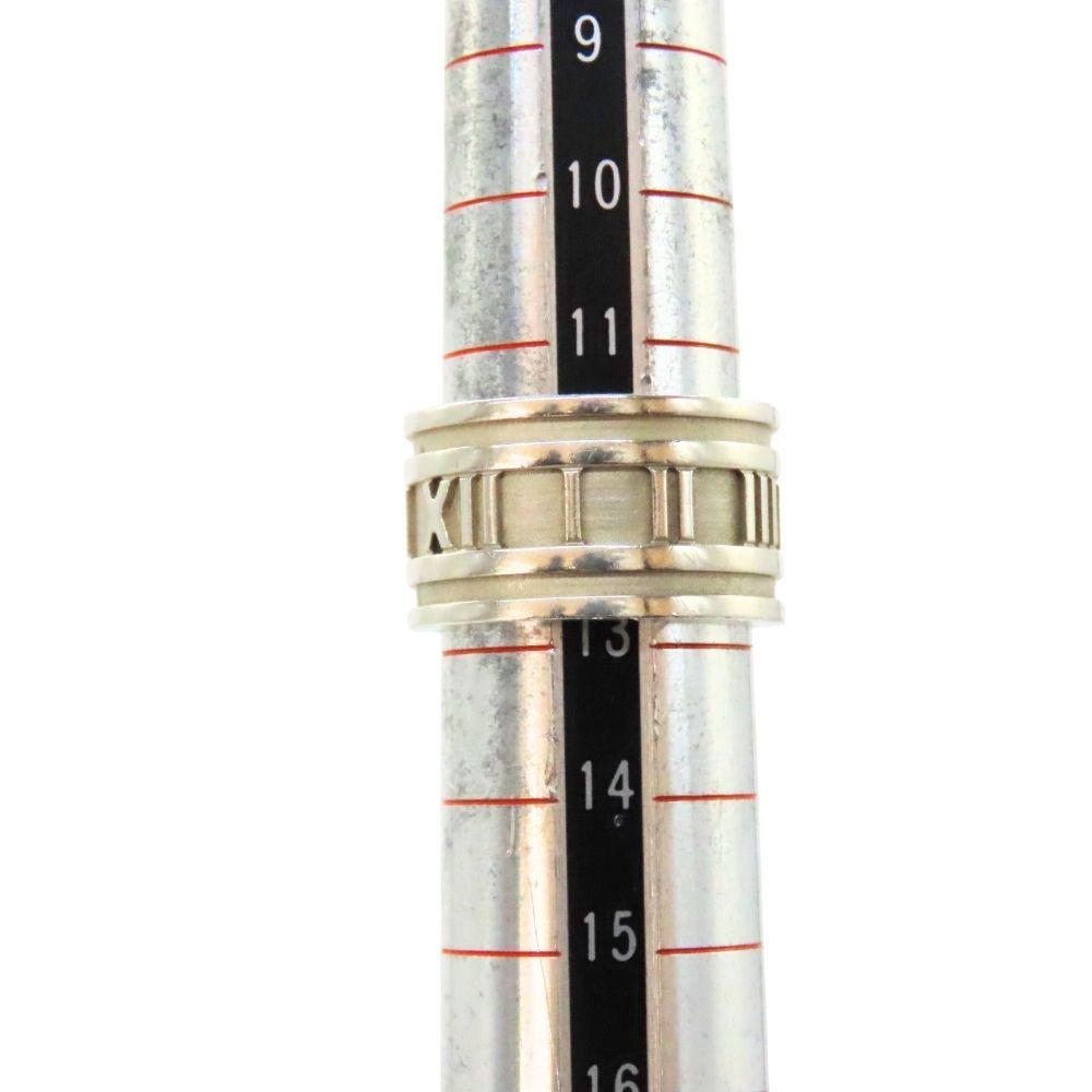 【中古】TIFFANY & Co. ティファニー アトラス リング ワイド 約12号 約10.98g SV925 シルバー レディース メンズ 厚み 存在感 ローマ数字 指輪 ジュエリー アクセサリー A2505212 【無料ギフトラッピング承ります】 中古】TIFFANY & Co. ティファニー アトラス リング ワイド 約12号 約