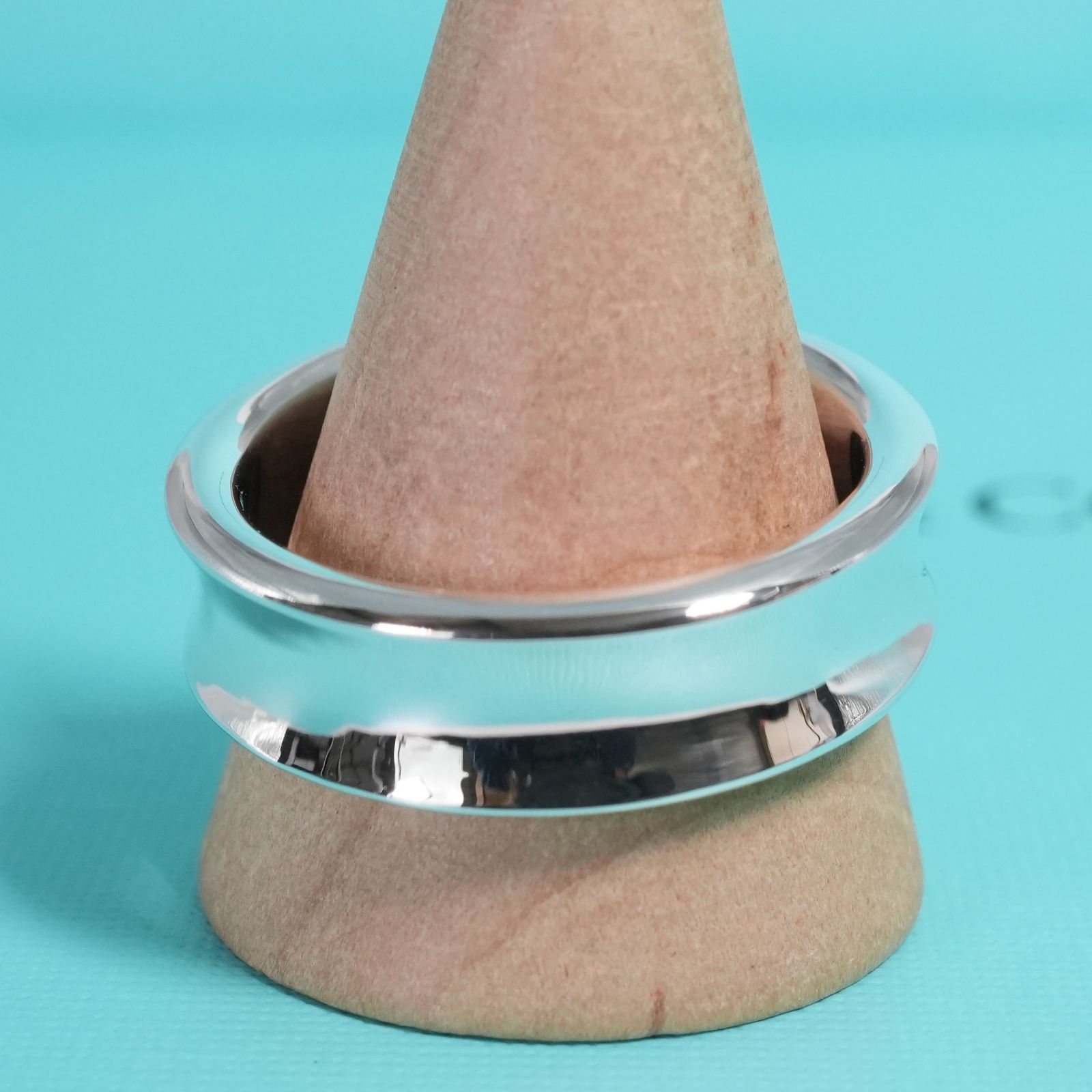 極美品20号 ティファニー 1837 ナロー ミディアム リング/25-2487