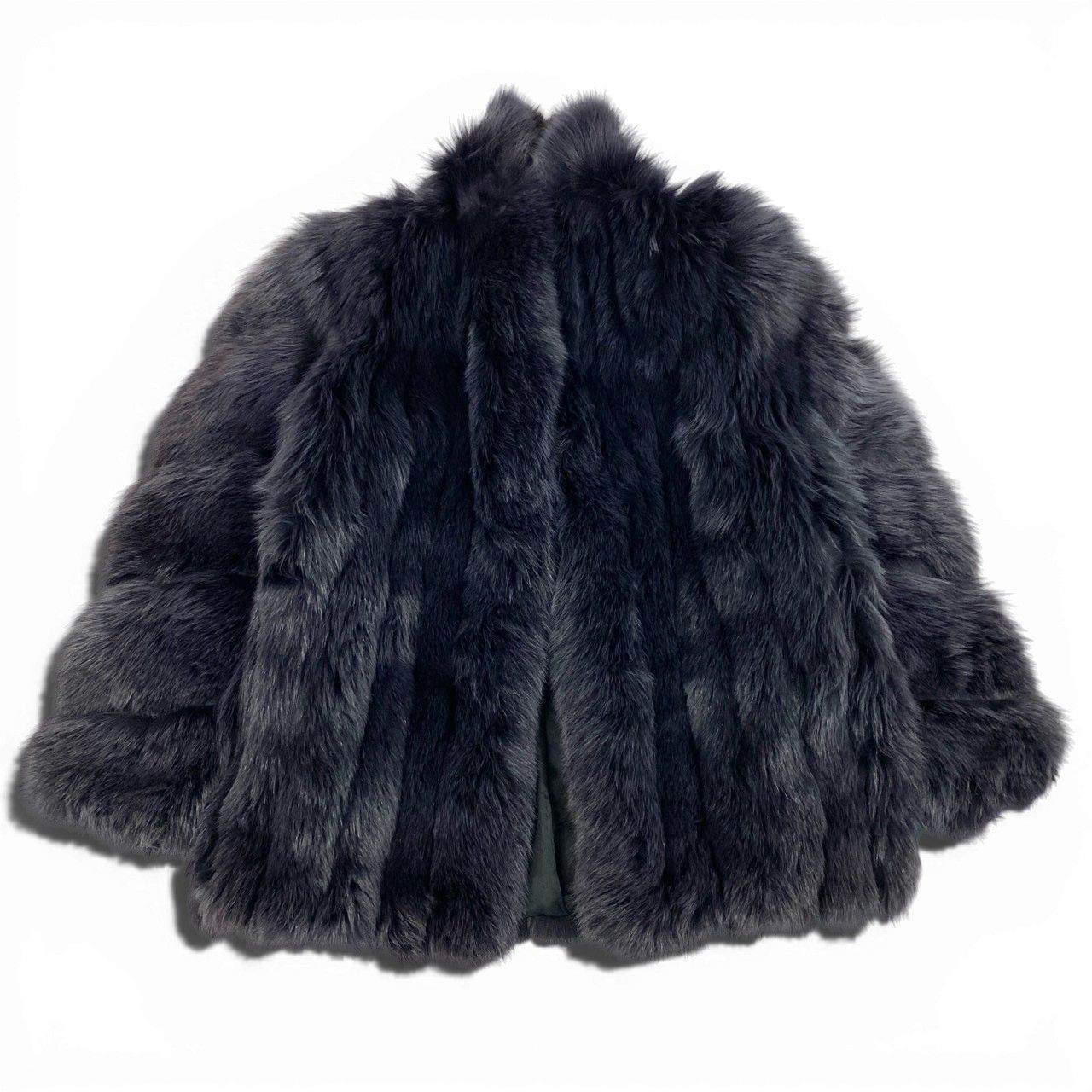 71a15 SAGA FOX サガフォックス 銀サガ 染め フォックスファーコート