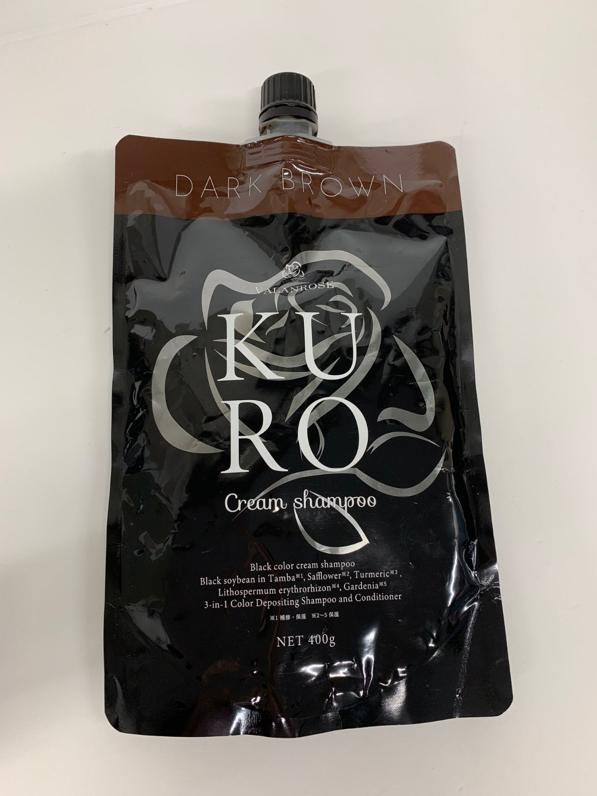 T2730 バランローズ VALANROSE クロクリームシャンプー ダークブラウン