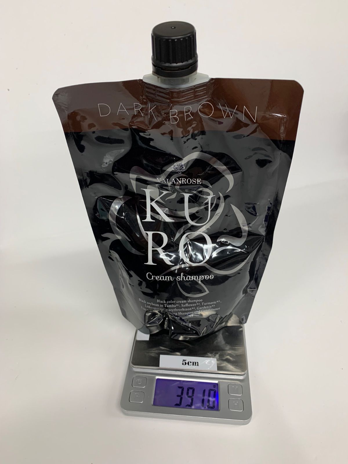 T2730 バランローズ VALANROSE クロクリームシャンプー ダークブラウン