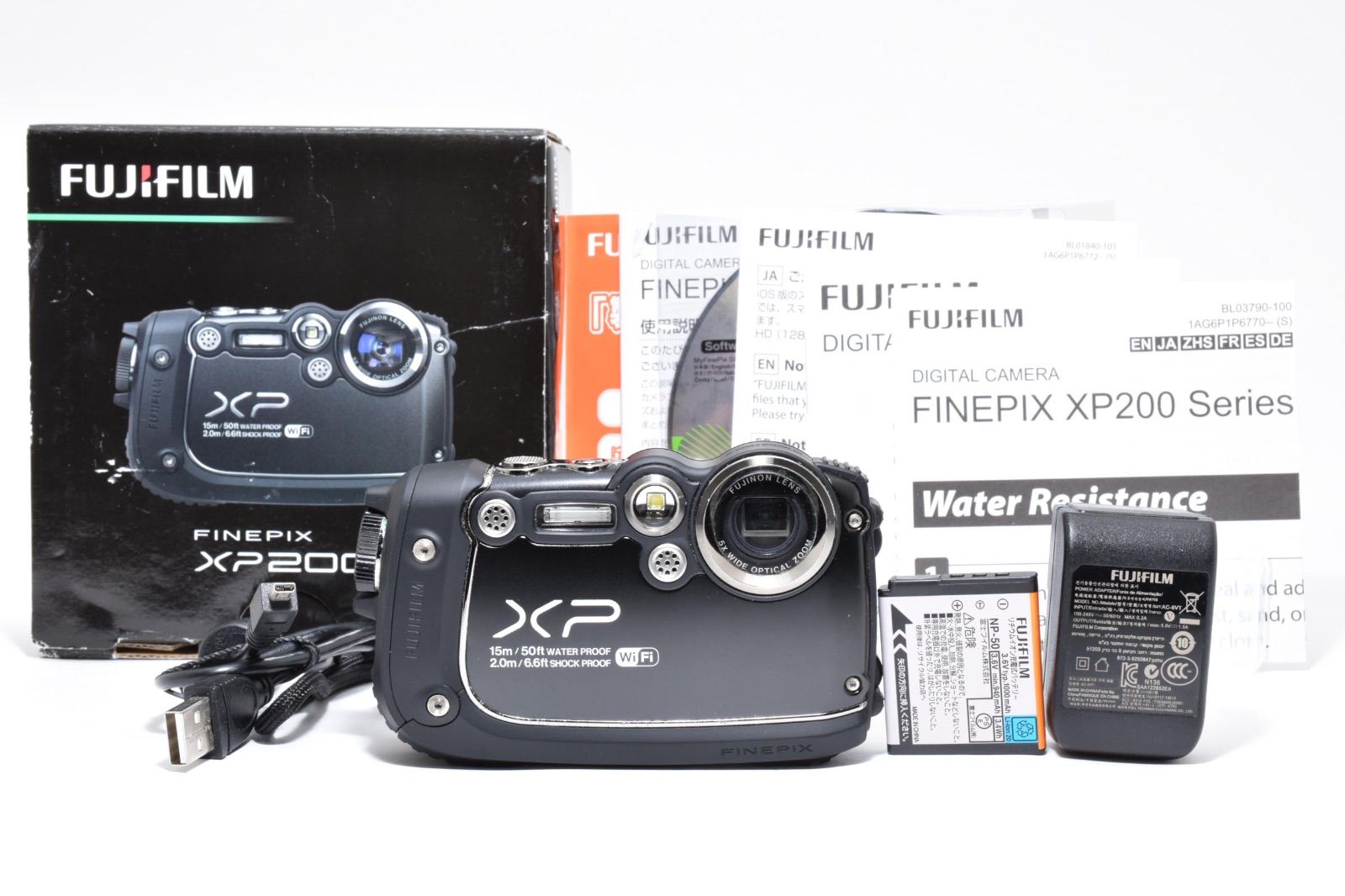 デジタルカメラ FUJIFILM FINEPIX XP200 富士フイルム、スマホ送信機能を備えたタフネスコンデジ「FinePix