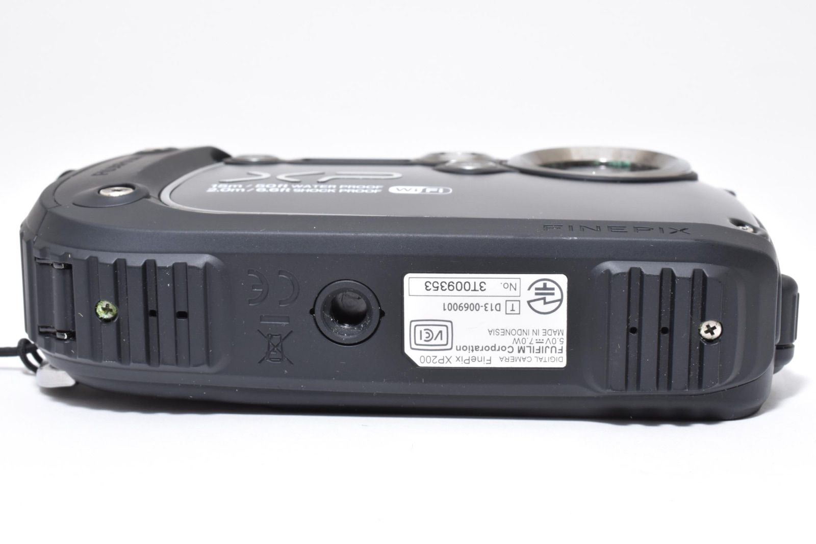 フジフィルム FUJIFILM FinePix XP200 ブラック 防水デジタルカメラ