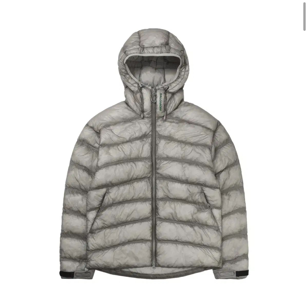 S SALOMON サロモン UNI クロス インシュレーション ジャケット ライトグレー